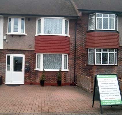 Outside View of Wellbeing Hypnotherapy & Mindfulness - Morden Clinic
